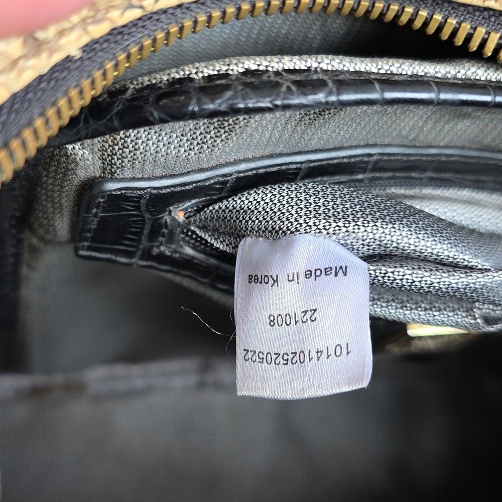 MCM Snakeskin Studded Backpack - Picture 6 of 11